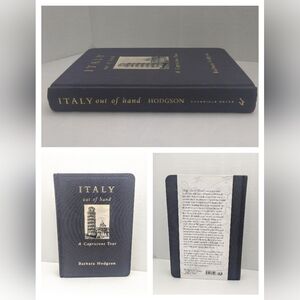 'ITALY ~ Out Of Hand ~ A Capricious Tour' Hardcover Book - 200 Pages